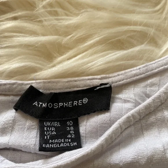 Atmosphere Ribbed Bodysuit (UK 10) - Picture 4 of 7